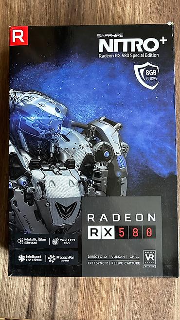 грин карта: SAPPHIRE NTIRO+ Radeon RX 580 Special Edition 8GB 256bit GDDR5 Карта