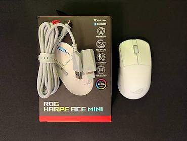 Компьютерные мышки: Asus ROG Harpe Ace Mini Wireless at lalafo.kg — 8 Компьютерные мышки: Asus ROG Harpe Ace Mini Wireless — 8