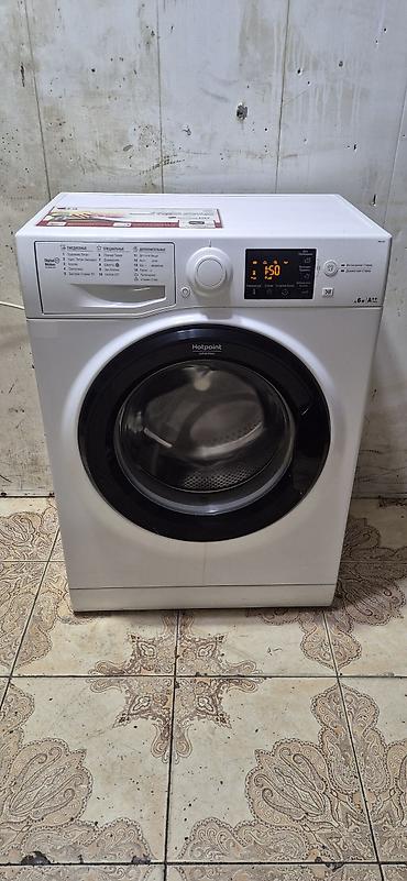 royal ariston: Paltaryuyan maşın Hotpoint Ariston, 6 kq, İşlənmiş, Avtomat, Qurutma var, Ödənişli çatdırılma — 1
