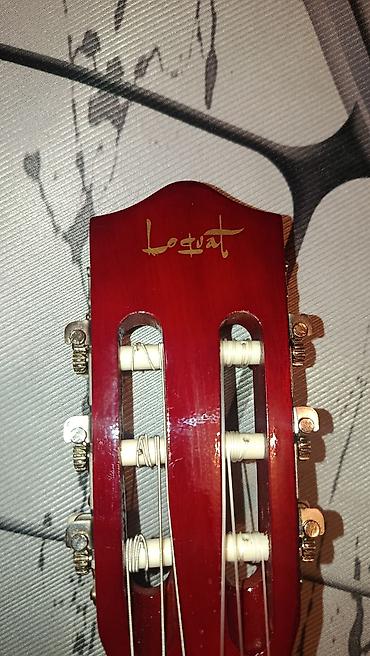Гитары: Классическая гитара Leqat 39 размера (классическая, 6 струн), красный — 5