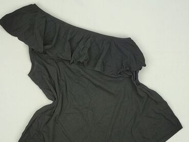 bluzki czarne plus size: H&M L.O.G.G., Women's blouse, size S (EU 36)