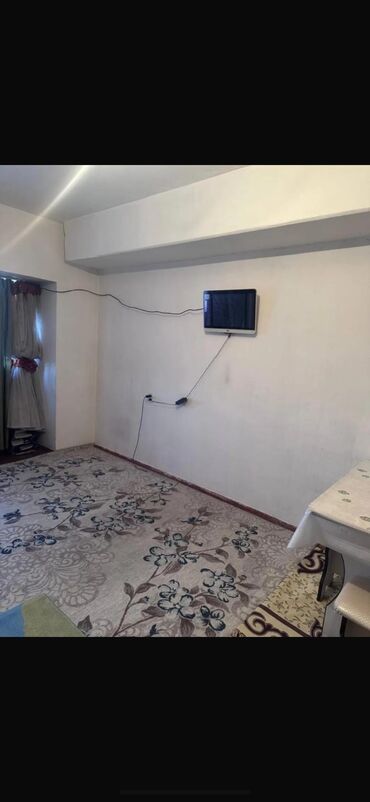 1 комната гостиничного типа: 1 бөлмө, 19 кв. м, Жатакана жана мейманкана түрүндө, 4 кабат, Косметикалык ремонт