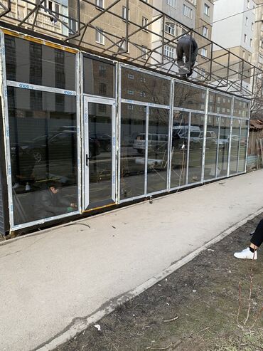 Пластиковые окна на заказ: Окна окна двери двери на заказ Бишкек Алюминиевые на заказ Бишкек — 4