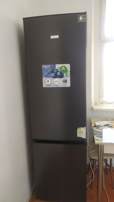 воздухоохладитель бишкек: Продаю холодильник KLEO двухкамерный. Compressor LG. Цвет черный