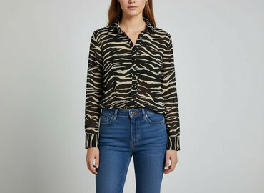 sukienka zebra mohito: New Look, Koszula damska, rozmiar M
