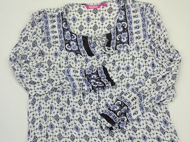 fioletowa bluzki z długim rękawem: Bluzka Damska, XL, stan - Dobry