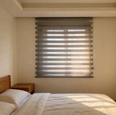 Rulon ştorlar: Zebra və rulon jalüz pərdələr - Model: zebra (ikinci qatlı — 10