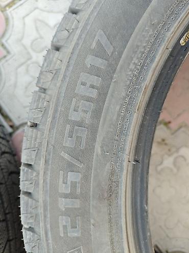 Шины: Зимние шины Hilo Arctic S-8 18 700 Ездил 2 месяца - Размер: 215/55 R17 — 4