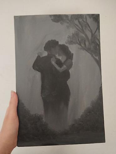 dovşan şəkili: Tablo – əl işi portret/art - Öz zəhmətimlə çəkdiyim tablo sənəti - — 1