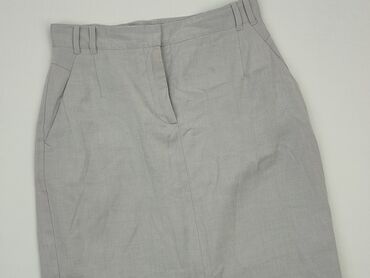 spódniczka w kratkę szara: Skirt, S (EU 36), condition - Good