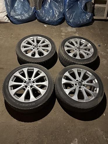 passat variant: Колеса в сборе 245 / 45 / R 18, Зима, Б/у, Комплект, Легковые, Литые, отверстий - 5 — 1