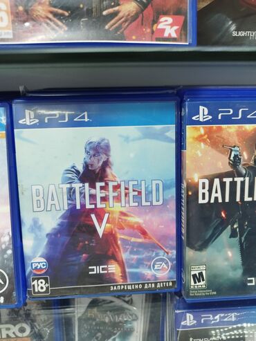 PS5 (Sony PlayStation 5): Battlefield 5 Oyun diski, az işlənib. 🎮Playstation 3-4-5 original