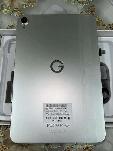 Digər planşetlər: Pad10 PRO planşet Xüsusiyyətlər: - Model: Pad10 PRO (Arxa etiketi — 9
