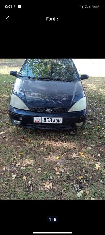 машина арзан: Ford Focus: 2002 г., 1.8 л, Механика, Дизель, Универсал