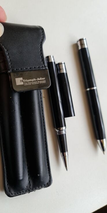 Setovi za manikir i pedikir: Set olovaka Triumph-Adler u futroli - Elegantni poklon set od dve — 14