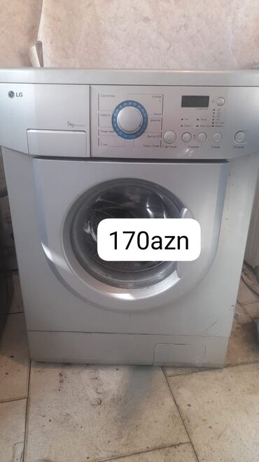 masin ucun soyuducu: Paltaryuyan maşın LG, 5 kq, Avtomat, Qurutmasız