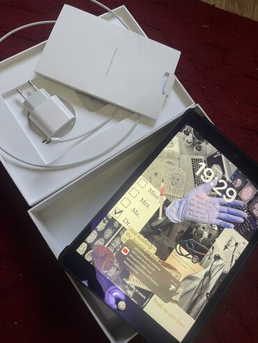 Планшеты: Планшет, Apple, память 64 ГБ, 10" - 11", Wi-Fi, Б/у, Классический цвет - Серый