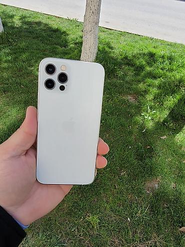 Apple iPhone: IPhone 12 Pro, 128 GB, White Titanium, Face ID — 16