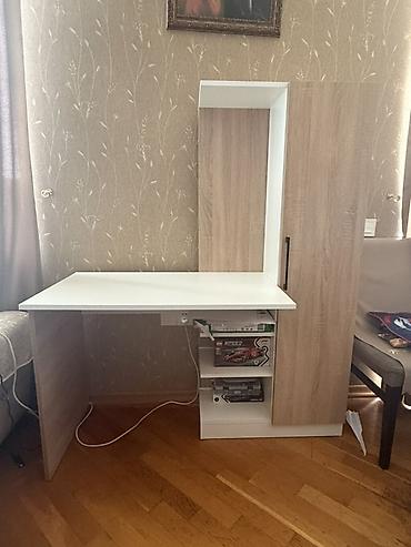 defter qelem: Ofis/iş masası və inteqrə edilmiş dolab - Dizayn: L‑şəkilli — 1