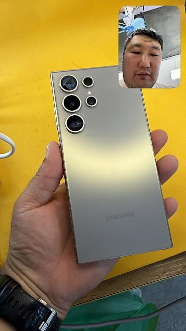 Samsung Galaxy S24 Ultra, Б/у, 256 ГБ, 1 SIM, eSIM at lalafo.kg Samsung Galaxy S24 Ultra, Б/у, 256 ГБ, 1 SIM, eSIM
