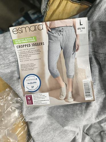 Женские брюки Esmara — несколько моделей на выбор. 1) Cropped Joggers