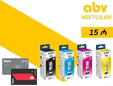 принтер epson l222: Epson 103 mürəkkəbi "Epson 103" mürəkkəbi Orjinal Hörmətli — 1