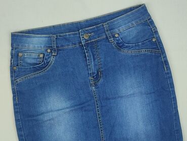 spódnice midi wzory: DENIM JEANS, Спідниця жіноча, розмір 2XS