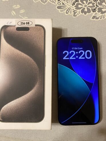 arxa monitor: IPhone 15 Pro, 256 ГБ, Desert Titanium