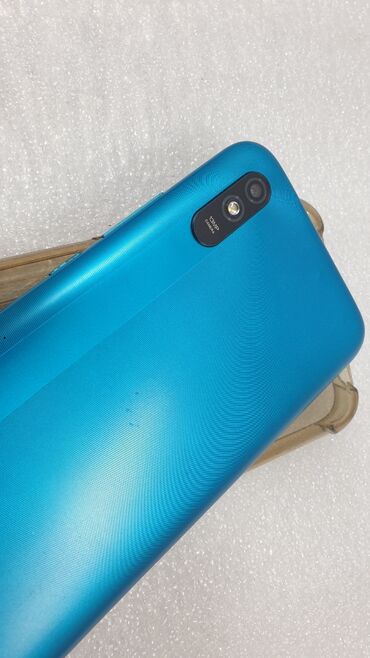 honor наушники: Xiaomi, Redmi 9A, Б/у, 32 ГБ, цвет - Голубой, 2 SIM