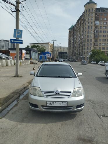 tayota runx: Toyota Corolla: 2005 г., 1.6 л, Механика, Бензин, Седан