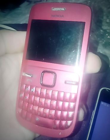 Nokia C300, rəng - Qırmızı, Düyməli lalafo.az -da Nokia C300, rəng - Qırmızı, Düyməli