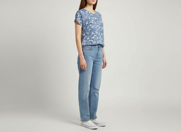 t shirty z piórami: Жіноча блуза, розмір M