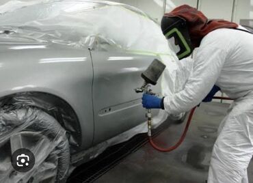 Малярные работы: Покраска автомобиля — профессионально и по технологии - Локальная и