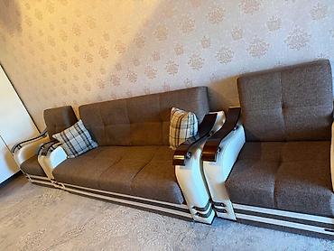 ZB DELLORA divan + 2 kreslo dəsti - Komplekt: 1 divan, 2 ədəd kreslo -