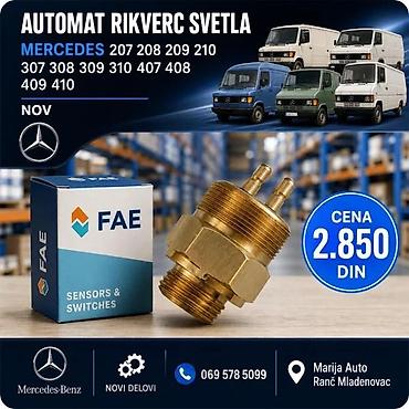Prekidači i ručice: AUTOMAT RIKVERC SVETLA MERCEDES SPRINTER VITO T1 T2 VW LT | Automat — 1