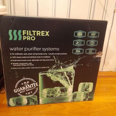 İnformatika: Filtrex pro su filtiri. Cəmi 6 ay işlənib. Yenidən fərqlənmir. Bütün