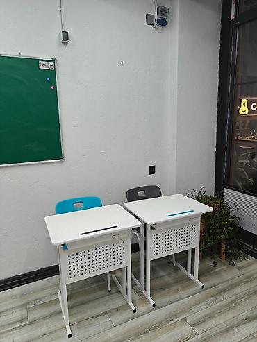 Ofis masaları: Salam, Tehsil merkezinin mebelleri satilir Stol (yigilma stoldu — 5