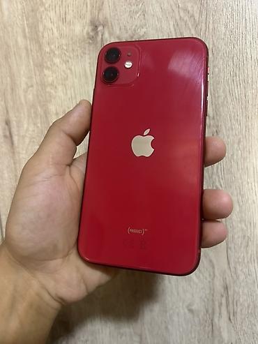 IPhone 11, 64 GB, Qırmızı, Face ID