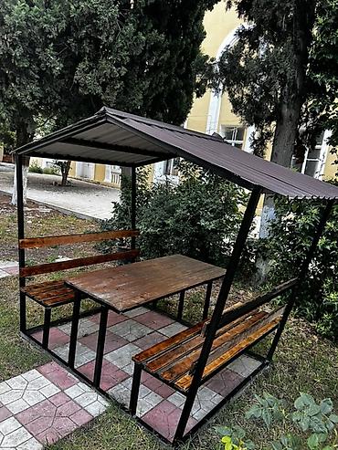 masa ve stullar: Cayci ucun hazir besetkalar Demirler 500 razilasma taxtalar 150 — 7