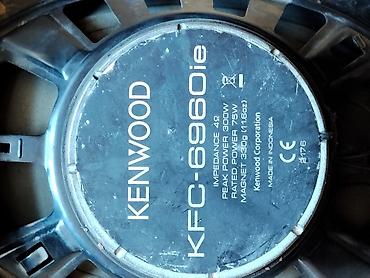 avto kalonka: Kenwood KFC-6960ie avtomobil akustikası — 6x9 düym oval koaksial — 1