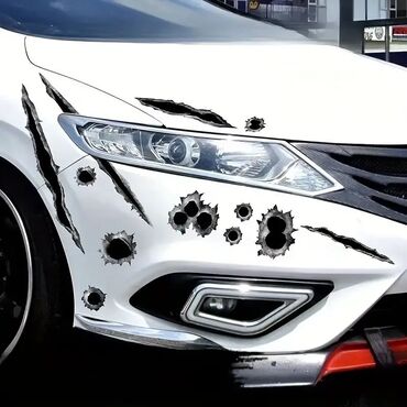 Tuning oprema: Nalepnice za auto rupe i ogrebotine od metaka
Cena:1000din/1 tabla — 12