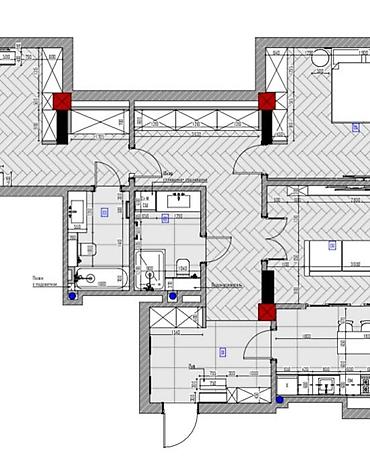 Продажа квартир: 3 комнаты, 121 м², Элитка, 12 этаж, Дизайнерский ремонт — 15