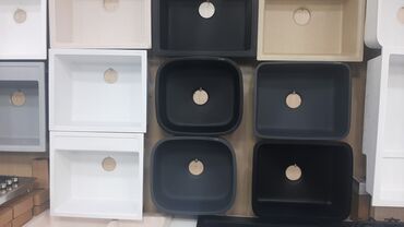 Mətbəx çanaqları: Kvadrat Mətbəx çanağı, Paslanmaz polad — 14