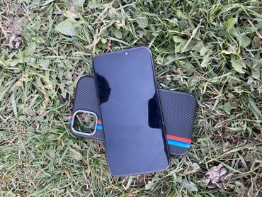 микрофон для компьютера: IPhone 11, Б/у, 64 ГБ, Черный, Чехол, 74 %