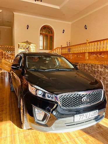 masın satısı: Kia Sorento – qara rəngdə, zərif və praktik SUV. Əsas xüsusiyyətlər — 1