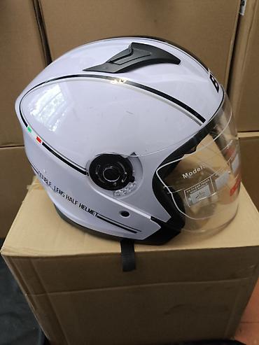 Шлемы: Мотошлем кроссовый (интеграл с визором-пиком) - Тип: полноразмерный — 21