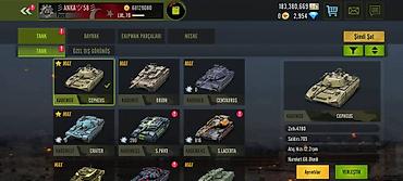 vela: Oyun hesabı – Tank simulyatoru koleksiyası - Səviyyə: LVL 70 hesab — 1