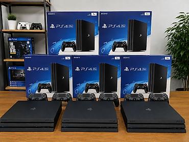 ps4 aksesuar: Sony PlayStation 4 Pro – Jet Black, 1 TB Xaricden gelib, Bakida — 2