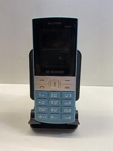 honor x8b plata: M-HORSE MS180 düyməli mobil telefon - Rəng: açıq mavi - Ekran: kiçik — 1