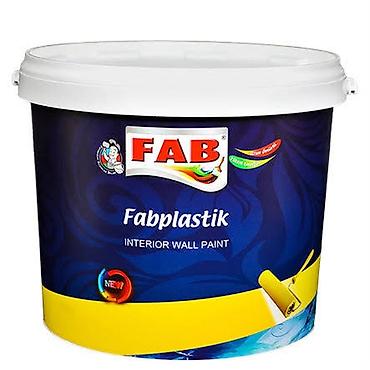 FAB Fabplastik – daxili divar boyası - Növ: Su əsaslı plastik boya